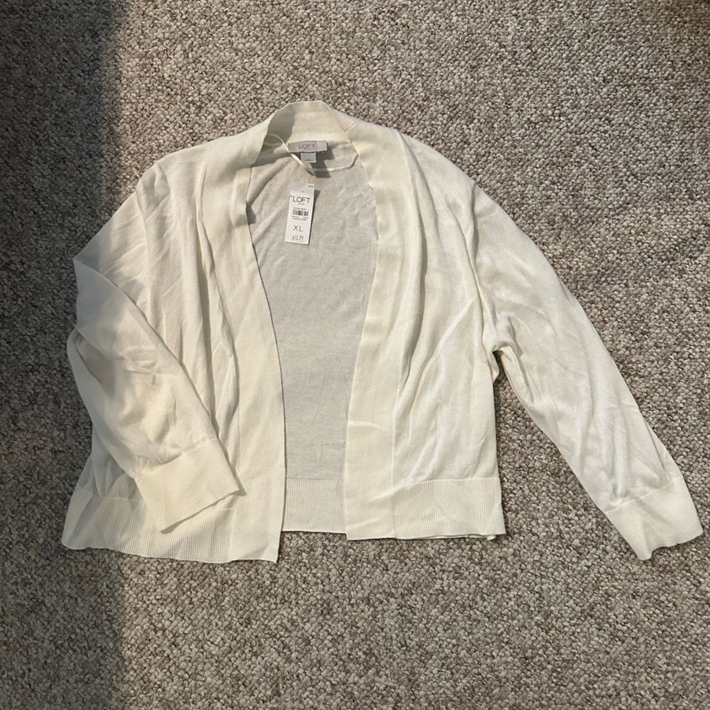 Open Front Loft Cardigan XL